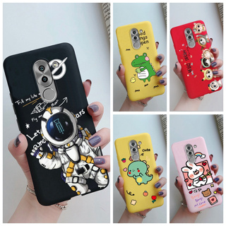 เคสโทรศัพท์มือถือ ซิลิโคนนุ่ม ลายการ์ตูนนักบินอวกาศ แฟชั่น สําหรับ Huawei Mate 9 Lite GR5 2017 Honor 6X