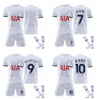 เสื้อกีฬาแขนสั้น ลายทีมชาติฟุตบอล Tottenham Hotspur 2023-24 Season ชุดเหย้า สําหรับเด็ก และผู้ใหญ่