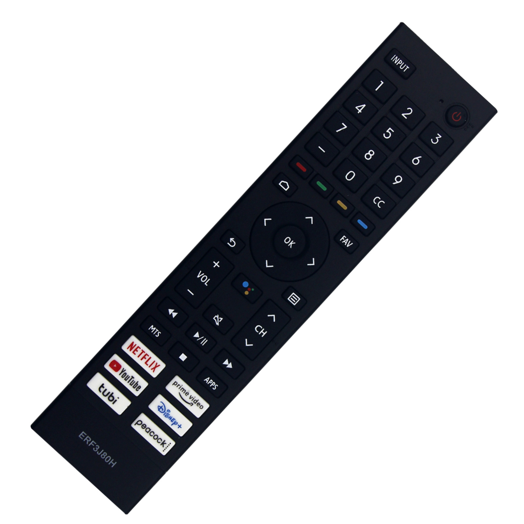 ยี่ห้อใหม่รีโมทคอนโทรล ERF3J80H สําหรับ Hisense 4K HDTV 75A6G 70A6G 65A6G 60A6G 55A6G 50A6G 43A6G 55