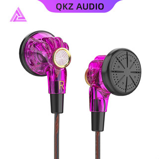 Qkz MDR หูฟังอินเอียร์ไดนามิก HIFI 3.5 มม. ตัดเสียงรบกวน พร้อมไมโครโฟน สําหรับเล่นกีฬา