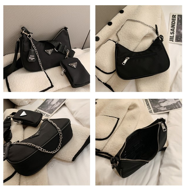 พร้อมส่ง กระเป๋าสะพายไหล่ กระเป๋าถือ เกรดสูง หรูหรา เรียบง่าย สําหรับสตรี