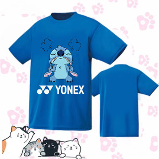 เสื้อกีฬาเทนนิส Yonex ระบายอากาศได้ดี ดูดซับเหงื่อได้ดี แบบแห้งเร็ว เหมาะกับใส่กลางแจ้ง แฟชั่นฤดูร้อน สําหรับผู้ชาย และผู้หญิง 2023