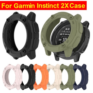 เคสซิลิโคน TPU นิ่ม ป้องกัน อุปกรณ์เสริม สําหรับ Garmin instinct 2X 2X