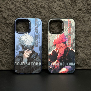 เคสโทรศัพท์มือถือแบบแข็ง กันกระแทก ลายการ์ตูนอนิเมะ Jujutsu Kaisen สําหรับ iphone 14 13 12 pro max 14 pro max 13 11