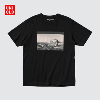 Uniqlo UT เสื้อยืด แขนสั้น พิมพ์ลายภาพถ่าย Magnum สําหรับผู้ชาย ผู้หญิง (9DFJG)