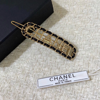 Chanel กิ๊บติดผม แบบถัก หรูหรา คุณภาพสูง สําหรับผู้หญิง100526