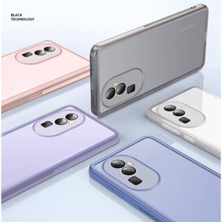 Oppo Reno 10 Pro Plus 5G เคสกันกระแทก แบบใส พร้อมฟิล์มกันรอยเลนส์กล้อง เคสโทรศัพท์ กันกระแทก เคสด้านหลัง