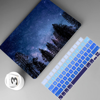 เคสแป้นพิมพ์ ลายท้องฟ้ากลางคืน สําหรับ MacBook case Air 15 A2941 Pro 13 14 16 M2 A2338 A2251 A2159 A2779 A2780 Air 13 M1 M2 A2337 A2681 2022 Retina A1502 A1989