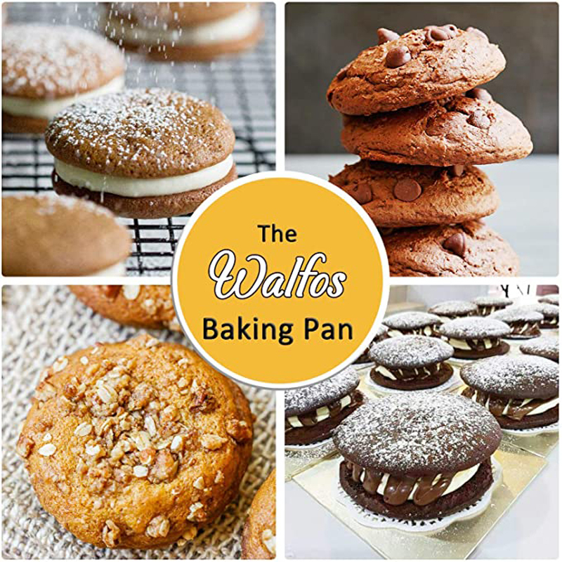 Walfos แม่พิมพ์ซิลิโคน เกรดอาหาร ปลอด BPA ไม่ติดผิว สําหรับทํามัฟฟิน พาย ทาร์ต เค้ก และอื่นๆ - รูปที่ 3