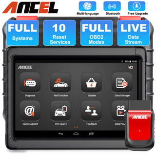 ANCEL X6 OE-Level Obd2 Bluetooth Obd2 Scanner Car Scanner Car Diagnosis Odb2 Car Diagnostic Tool OBDII Car Diagnostic Scanner ECU Scanner Automotive Scanner Auto Scanner Check Engine Scanner Obd2 Gauge Obd Meter PK Launch X431 Thinkcar Foxwell Autel