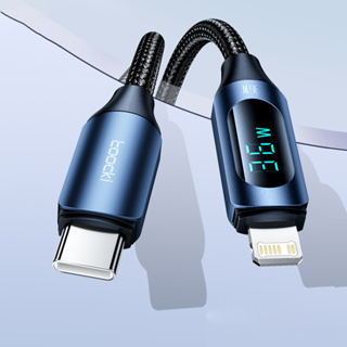 ประกัน 1 ปี❗️ Toocki 3A สายเคเบิลข้อมูล ip สายชาร์จ สายถัก สายชาร์จ USB Type C Cable เหมาะสำหรับโทรศัพท์มือถือ 36W Fast charge QC3.0