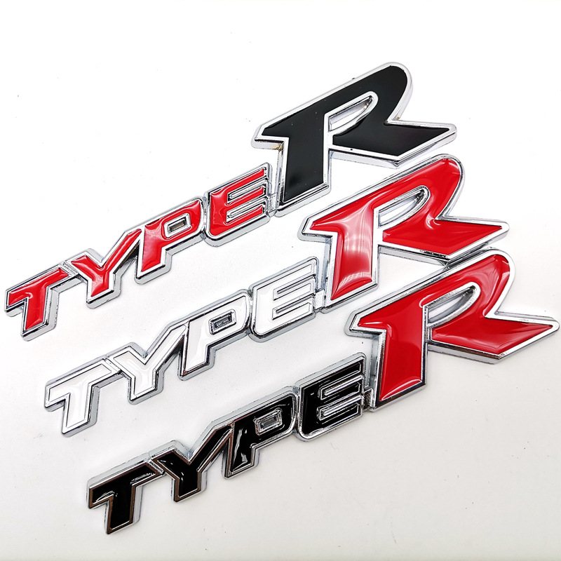 *พร้อมสต็อก*โลโก้สัญลักษณ์ Type R สําหรับ Honda