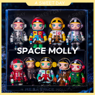 ของแท้ POPMART POPMART MEGA Collection Series Molly ฟิกเกอร์กล่องปริศนา ครบรอบจัสมิน 100%