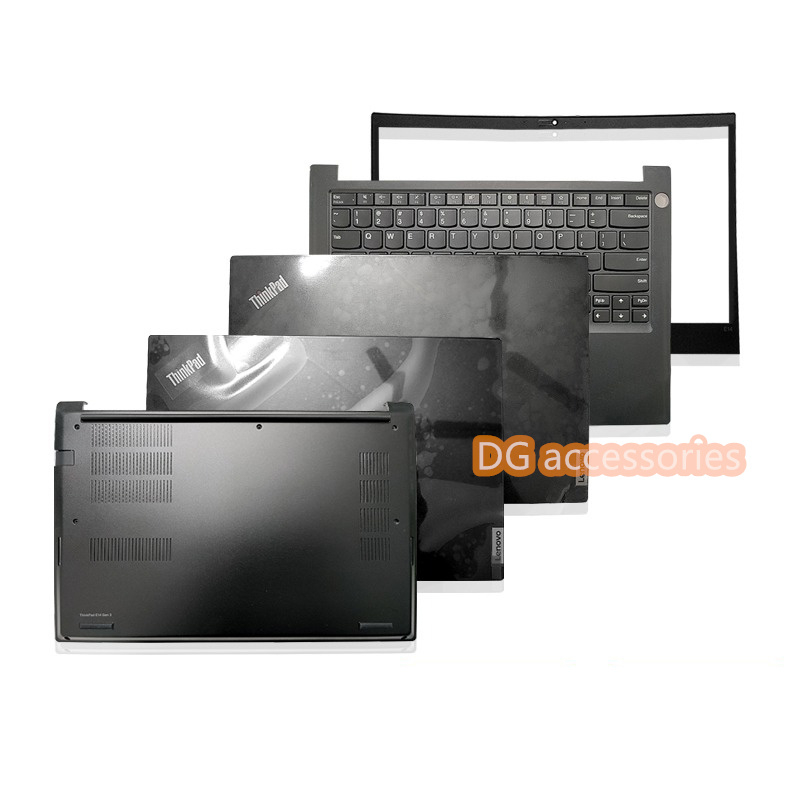 ใหม่ปลอกแชสซีคีย์บอร์ดสําหรับ Lenovo ThinkPad E14 R14 Gen2/Gen3/Gen4 ฝาครอบด้านบน/ล่าง LCD ด้านหลัง/B/C/D