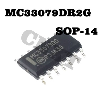 5 ชิ้น/ล็อตใหม่ MC33079DR2G MC33079DG MC33079 SOP-14 Op เครื่องขยายเสียงชิป ic