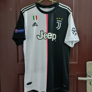 เสื้อกีฬาแขนสั้น ลายทีมชาติฟุตบอล Juventus 19-20 ชุดเหย้า สําหรับผู้ใหญ่