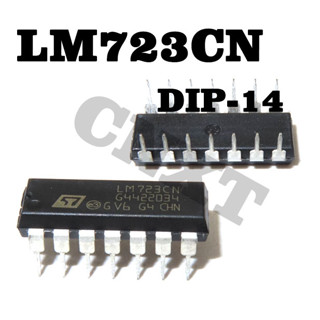 10 ชิ้น/ล็อต LM723CN LM723 LM723 ชิปควบคุมแรงดันไฟฟ้า Microcontroller DIP14