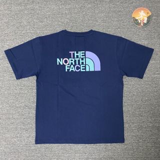 เสื้อยืดแขนสั้น ผ้าฝ้าย พิมพ์ลาย THE NORTH FACE สําหรับผู้ชาย และผู้หญิง