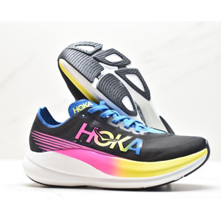 ใหม่ HOKA Rocket X2 รองเท้ากีฬา รองเท้าวิ่งลําลอง ดูดซับแรงกระแทก สําหรับผู้ชาย และผู้หญิง