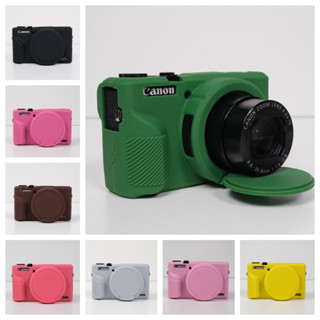 G7x3 เคสกระเป๋าซิลิโคน ป้องกันกล้อง สําหรับกล้องดิจิทัล Canon Powershot G7X Mark III G7XIII G7XM3