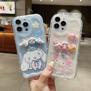 เคสโทรศัพท์มือถือแบบนิ่ม ใส ลายเมโลดี้น่ารัก สําหรับ OPPO Reno 8T 8Z 7Z 6Z 5F A5 A9 A31 2020 A15S A16 A54 A74 A95 A78 A98 A5S A12 F9 Pro