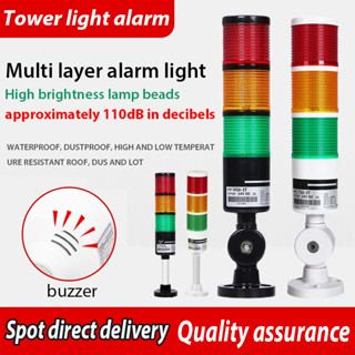 tower light  24V  สีแดงสีเขียว อุตสาหกรรม Tower ไฟเตือน