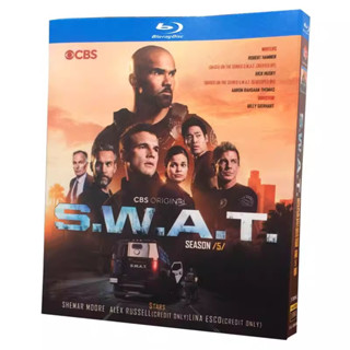 ละครอเมริกันบลูเรย์ S.W.A.T. Season 5 Full Version 1080P Hobby Collection