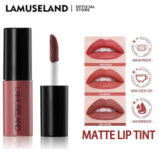 LAMUSELAND ลิปสติก เนื้อแมตต์ กันน้ำ 12 สี L18L11