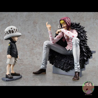 MegaHouse Portrait.Of.Pirates One Piece "LIMITED EDITION" Corazon &amp; Law