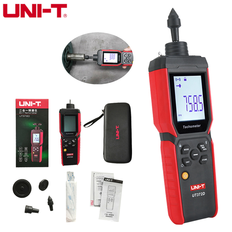UNI-T  UT372D 2-in-1 Digital tachometer เครื่องวัดความเร็วรอบเครื่องยนต์ดิจิทัล