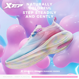 XTEP รองเท้าวิ่งโฟมไดนามิก น้ําหนักเบา ระบายอากาศ สวมใส่สบาย ทนต่อการเสียดสี สําหรับผู้หญิง