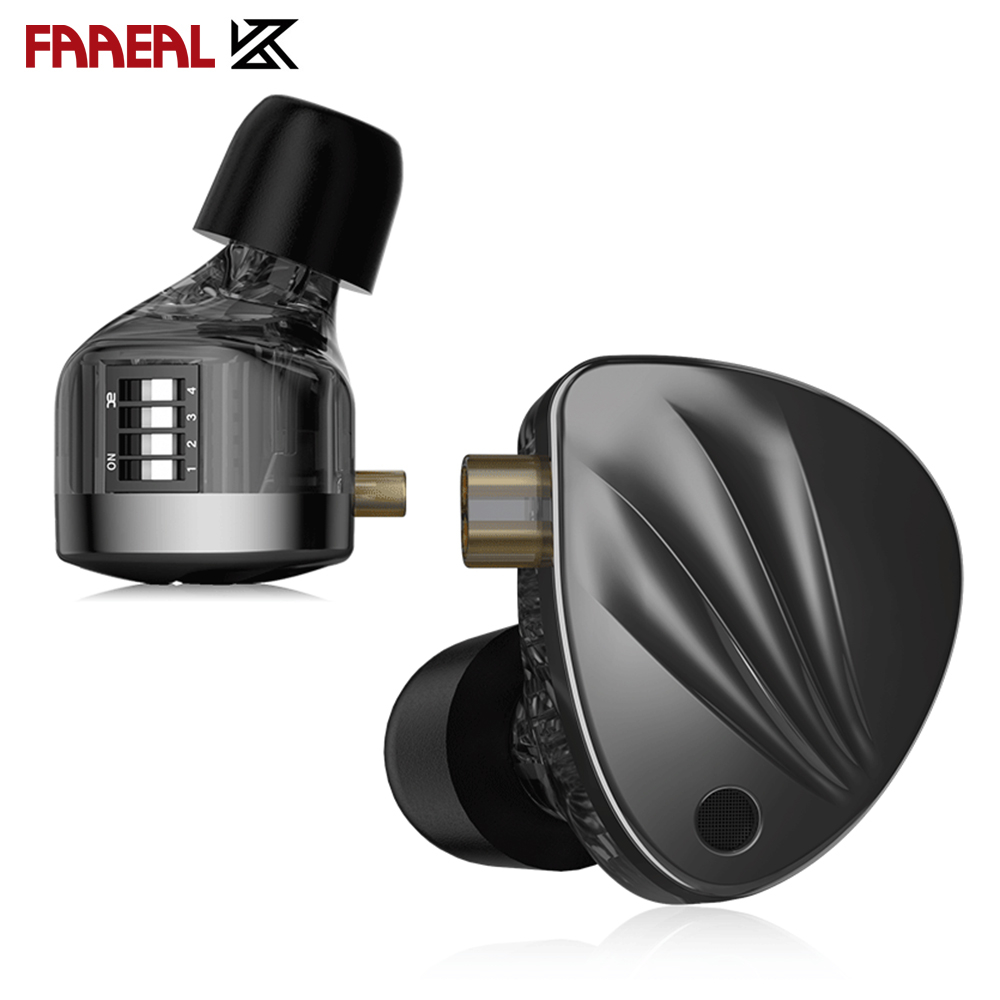 FAAEAL KZ Krila In Ear Headphones 10mm Second-Generation XUN Dynamic Driver หูฟังแบบมีสาย Noise-Isol