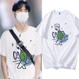 เสื้อยืด Wang Yibo  เสื้อยืดหวังอี้ป๋อ เสื้อยืดผ้าฝ้าย