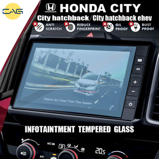 ฟิล์มกระจกนิรภัยกันรอยหน้าจอ สําหรับ Honda City GN2 City Hatchback S E V RS 2023 2022 2021 2020