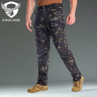 Eaglade กางเกงคาร์โก้ยุทธวิธี สําหรับผู้ชาย Ix9Stretch In Night Camo