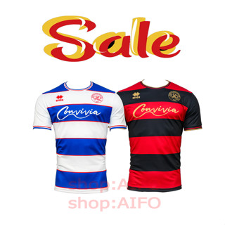 เสื้อกีฬาแขนสั้น ลายทีมชาติฟุตบอล Queens Park Rangers F.C 23 24 ชุดเหย้า สําหรับผู้ชาย