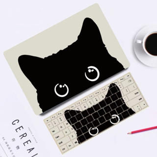 【Cat】เคสคอมพิวเตอร์ ลายการ์ตูน สําหรับ M2 Air13.6:A2681 Pro14 M1 Air13(A2179 A2237)Pro16 Pro 13 touc bar 15 16 A1932 A1466 A1708 A2159 A1706 A2159 A1465 Pro13(A2251/A2289 A2238)