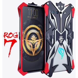 Zimon เคสโทรศัพท์มือถือแฟชั่น แบบโลหะผสมอลูมิเนียม กันกระแทก สําหรับ ASUS ROG 7 ASUS ROG Phone 7