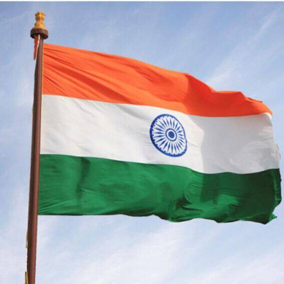 ใหม่ india Flag 3ft x 5ft แขวนธงอินเดีย โพลีเอสเตอร์มาตรฐานธงแบนเนอร์