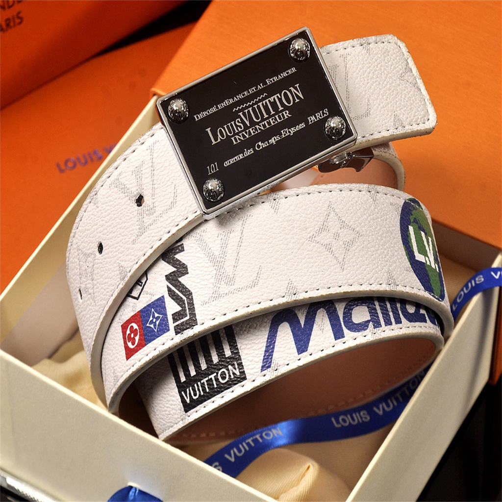 เข็มขัด LV ทันสมัย อเนกประสงค์ สําหรับธุรกิจและลำลอง