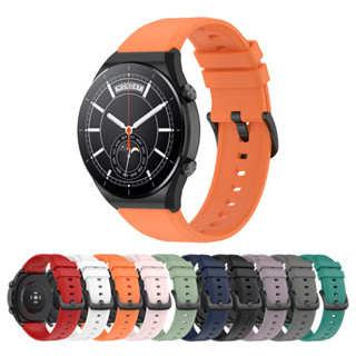 สายนาฬิกาข้อมือซิลิโคน 22 มม. แบบเปลี่ยน สําหรับ Xiaomi Mi Watch Color 2 Mi Watch S1 Pro edition correa