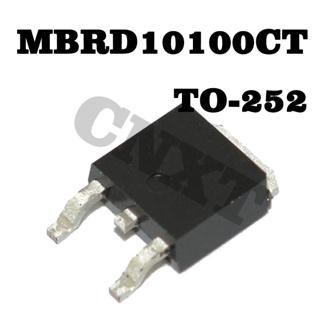 10 ชิ้น/ล็อต MBRD10100CT 10100CT ใหม่ TO-252 100V 10A MOS Field Effect Tube