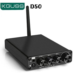 Kguss D50 เครื่องขยายเสียงดิจิทัลบลูทูธ QCC5125 LDAC ES9018K2M DAC ช่องสัญญาณคู่ TPA3116