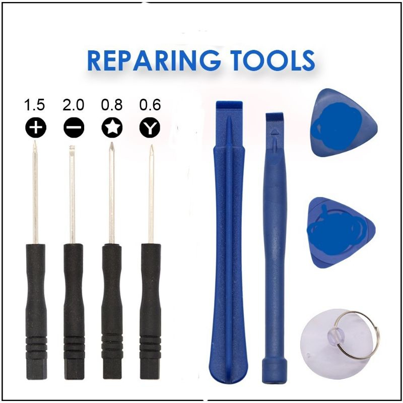 ส่งฟรีSCREW Driver FOR PHONE REPAIR SET(ไม่ส่งส่วนบุคคลต้องซื้อหน้าจอมือถือเป็นของขวัญ)