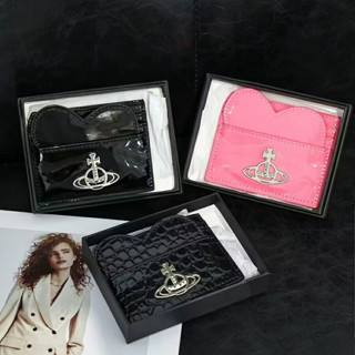 กระเป๋าใส่เหรียญ ทรงซองจดหมาย ลาย Vivienne westwood ID สําหรับแม่ และเด็ก