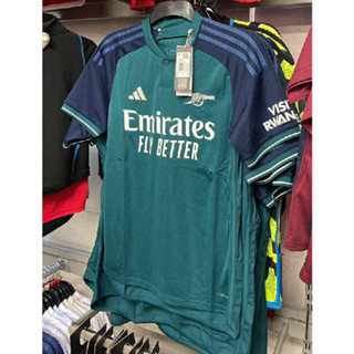 เสื้อเชิ้ต ลายทีมชาติฟุตบอล Arsenal Third Green สําหรับผู้ชาย 2023