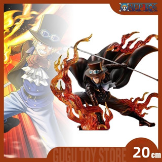 โมเดลฟิกเกอร์ Pvc อนิเมะ One Piece Sabo Iu Fire Fist Sabo ขนาด 20 ซม. พร้อมกล่องของขวัญ