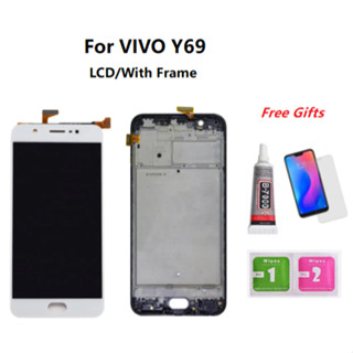 หน้าจอสัมผัส LCD พร้อมกรอบ สําหรับ VIVO Y69