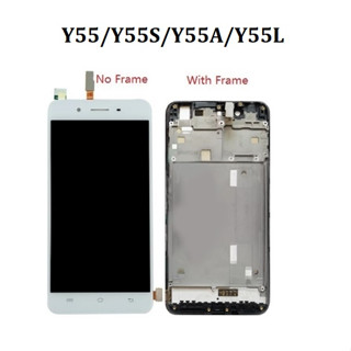 อะไหล่หน้าจอสัมผัส LCD พร้อมกรอบ สําหรับ VIVO Y55 Y55A Y55S Y55L 1610 1603 1707