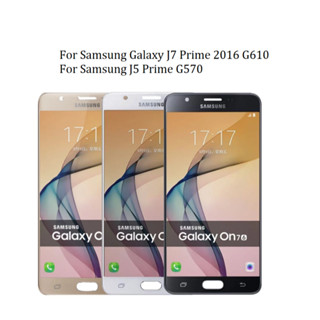 อะไหล่หน้าจอสัมผัส LCD พร้อมกรอบ สําหรับ Samsung J7 Prime G610F Y M